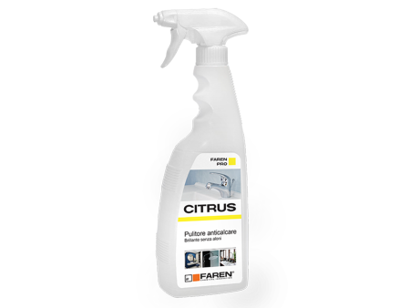 Citrus pulitore anticalcare Faren - disincrostante rubinetteria ceramica bagno