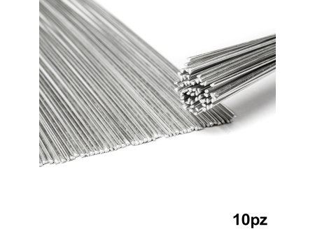 Bacchette lega in alluminio per saldatura a cannello - confezione 10 pezzi