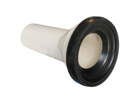 Manicotto rigido eccentrico Ø90 per 310 mm per scarico WC