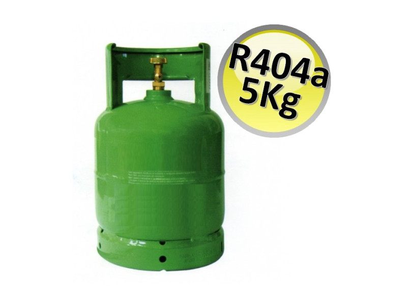 Bombola gas refrigerante R404A 5 Kg netti - refrigerazione