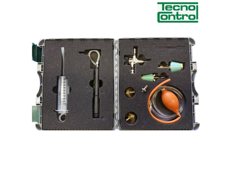 Kit prova di tenuta impianto gas metano gpl ad aria Tecnocontrol