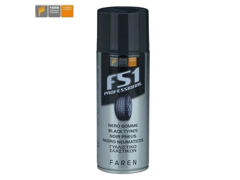 F51 Professional - pulisci nero gomme auto spray flacone da 400 ml