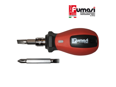 Mini cacciavite giravite fumasi doppi testa magnetica taglio e stella lunghezza 100 MM