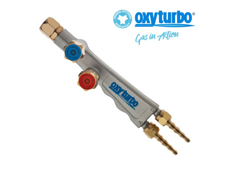 Impugnatura MINI in alluminio anodizzato con attacco M 20x1,25 e uscita 1/4RH-1/4LH