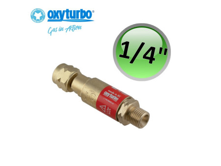 Valvola di sicurezza per gas a doppia protezione per impugnatura - portata 3000 L/H