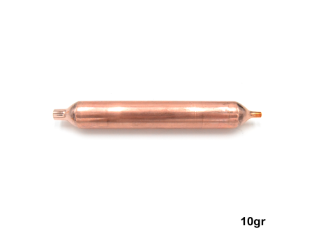 Filtro disidratatore 10 gr. molecolare in rame - per circuito frigo