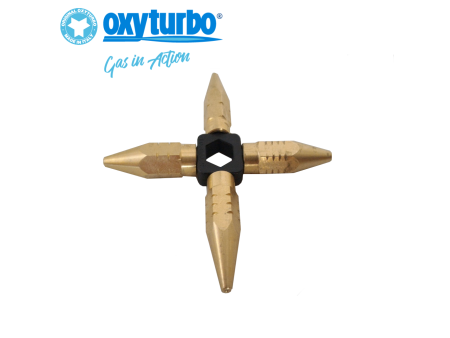 Kit stella 4 punte da 63 - 100 - 160 - 225 lt per stazione Turbo set 90 e 110 Oxyturbo