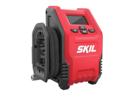 Compressore ad aria SKIL 2153 CA schermo LCD - a batteria 12V (ESCLUSA)