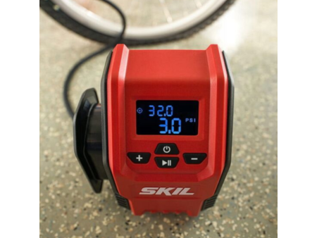 Compressore ad aria SKIL 2153 CA schermo LCD - a batteria 12V (ESCLUSA)