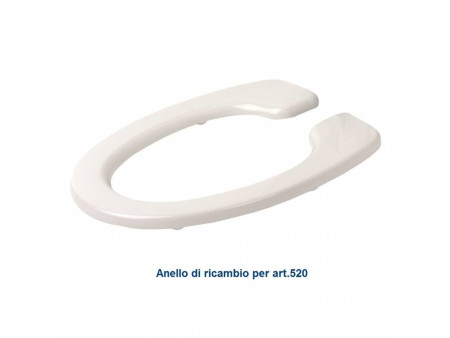 ANELLO DI RICAMBIO TERMOIDURENTE copriwater bidet x articolo 520 ORIGINALE