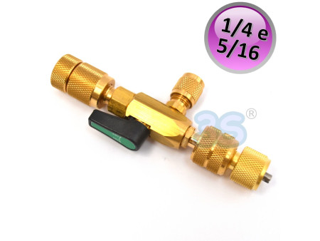 Estrattore valvole a spillo universale con attacco 1/4 e 5/16