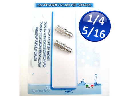 Adattatori x bombole aerosol EXTREME - 1/4 e 5/16