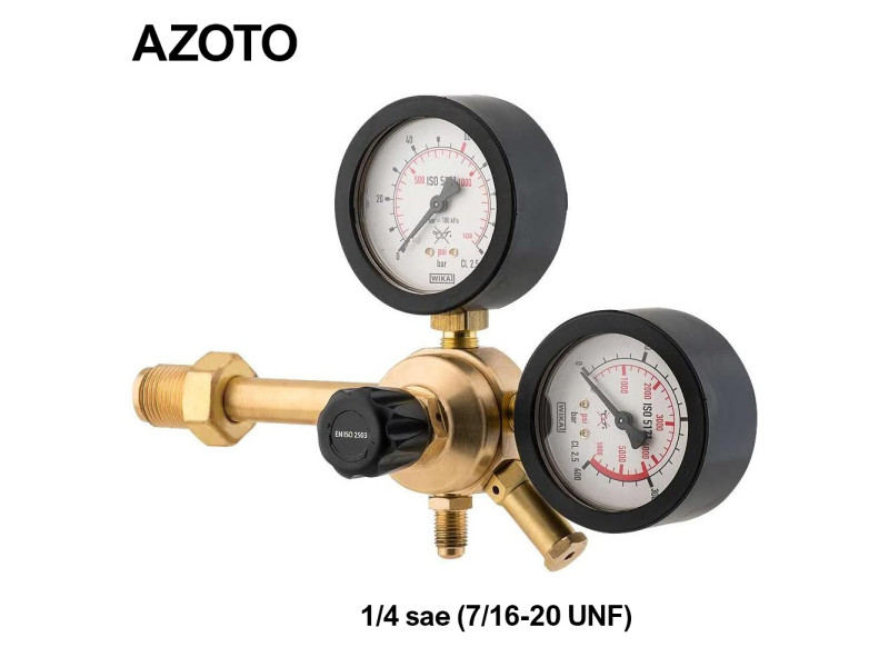 Riduttore di pressione AZOTO con valvola di sicurezza - MAJOR