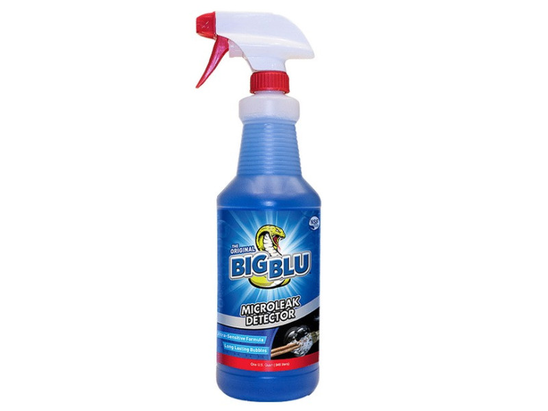 Cercafughe spray schiumogeno BIG BLU flacone 1 Lt - per gas e refrigerante