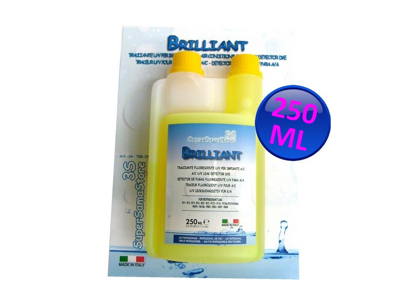 Tracciante UV BRILLIANT fluorescente confezione da 250ML