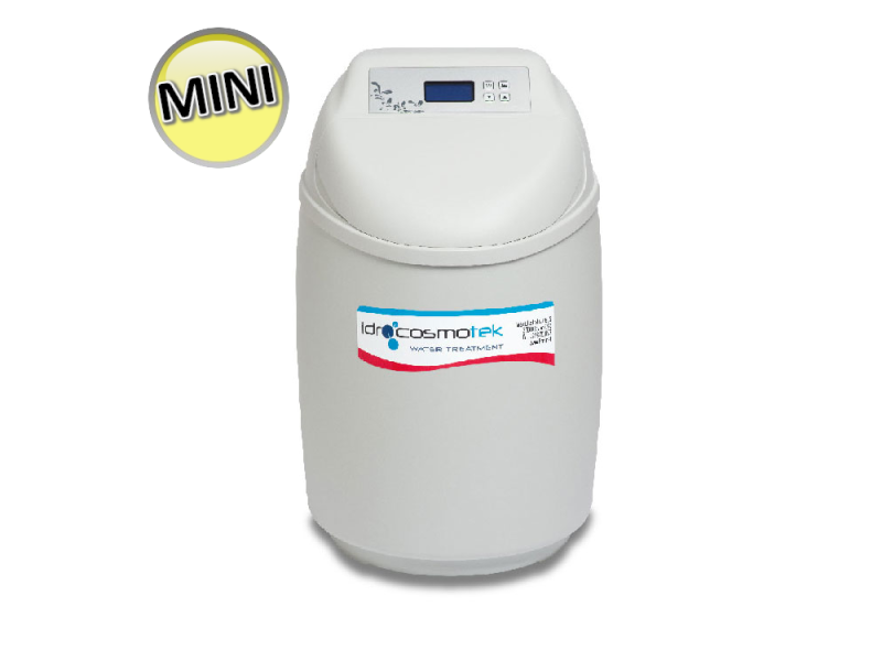 ECO LIGHT - Addolcitore cabinato compatto volume tempo - MINI 12,5 Lt