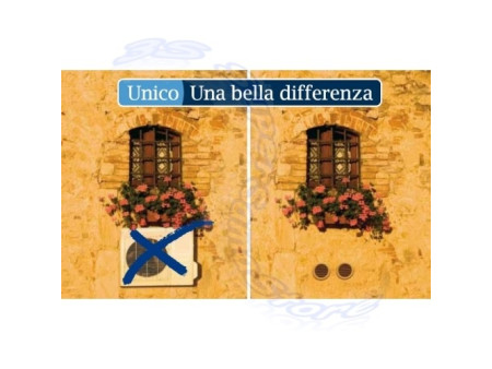 Climatizzatore UNICO TWIN RFA HP dual senza unità esterna - Olimpia Splendid