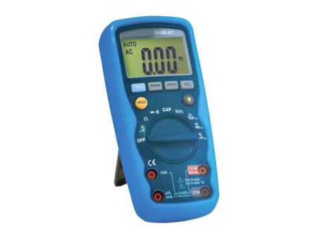 Multimetro digitale professionale retroilluminato KMIP-67