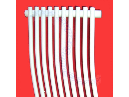 Termoarredo design CASSIOPEA Idropolis BIANCO - H180 sx