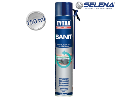 Schiuma Poliuretanica Sanit Multidirezionale 750 ml - isolante termico