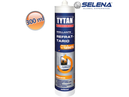 Sigillante Refrattario 1250°C 300 ml Nero