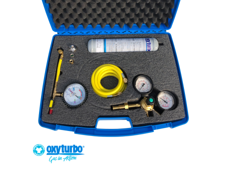 Kit prova tenuta test impianto circuito refrigerante con azoto