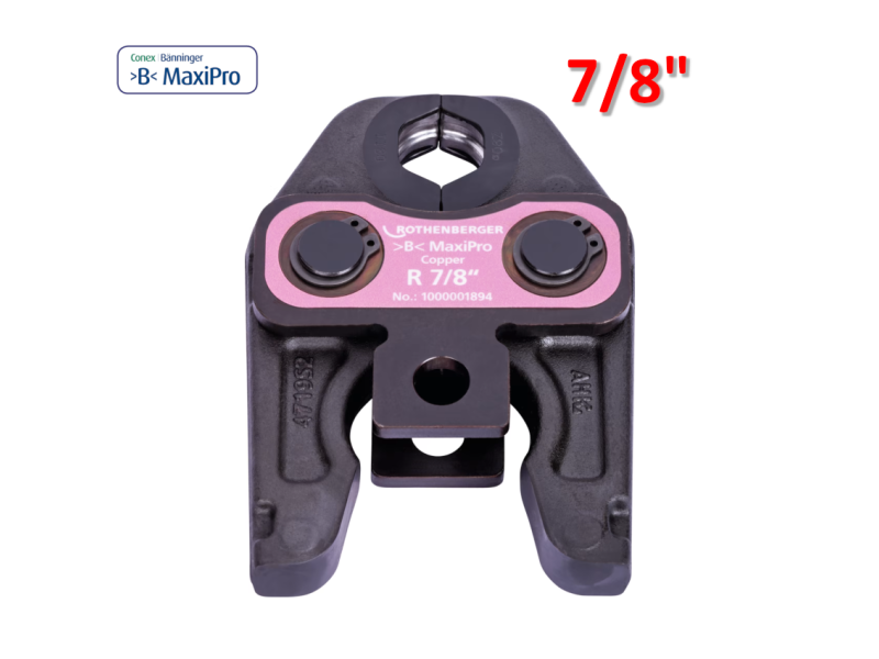 ROTHENBERGER Ganascia Standard 7/8'' B MaxiPro rame pressare climatizzazione