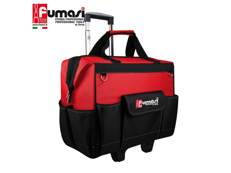 Borsa Fumasi porta attrezzi utensili da lavoro professionale con trolley