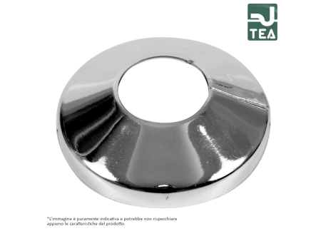 Rosone per sifone in inox Ø 75 int x 32 ext (mm)