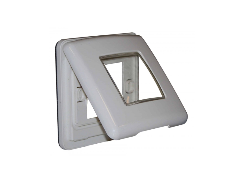 Coperchio Universale da Esterno 2M IP55 Grigio - Feb Elettrica