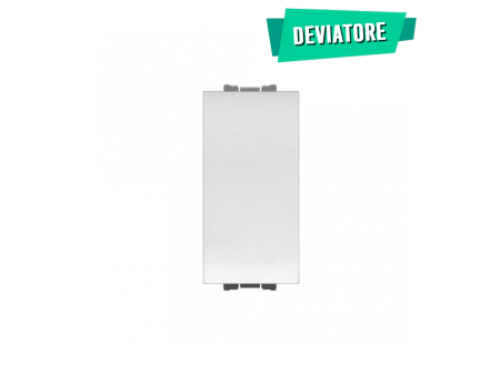 Deviatore Unipolare 16A Bianco Compatibile con Living International / Light- Feb Elettrica