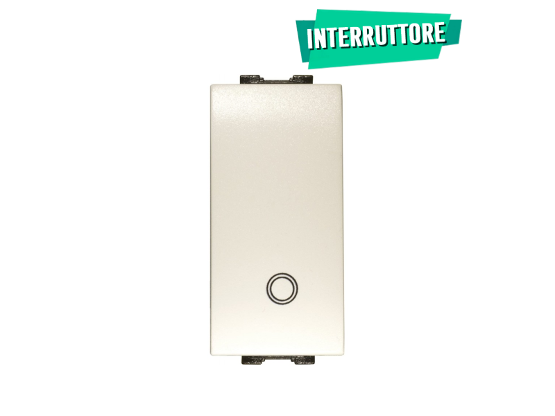 Pulsante Unipolare Generico 16A Bianco - Feb Elettrica