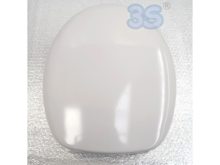 Sedile compatibile per wc ZERO LIGHT Catalano bianco europeo con cerniere in acciaio