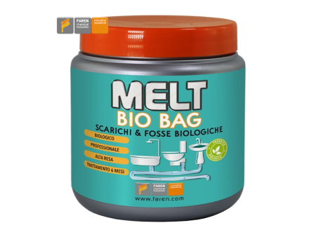 1YB001 Faren - Melt Bio Bag base organica in polvere per scarichi & tubazioni